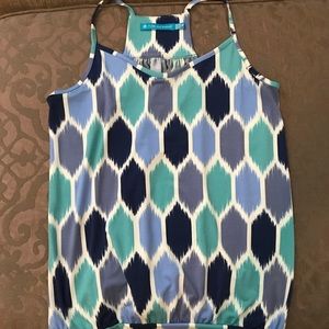 Tori Richard stretch printed tank